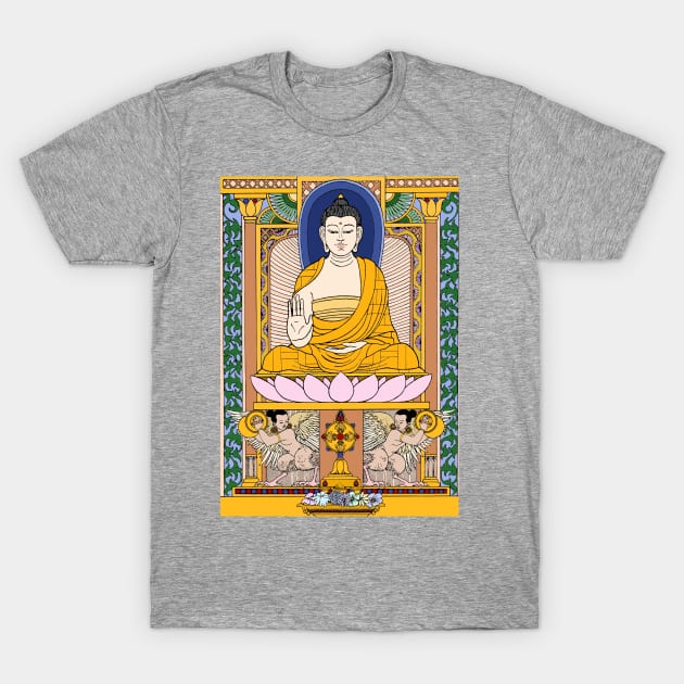 Buddha T-Shirt by pandascool